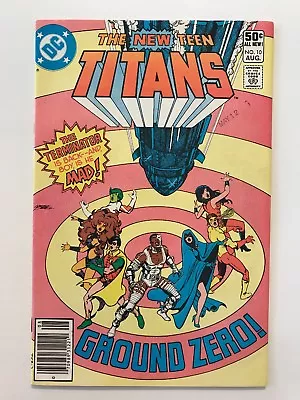 Buy New Teen Titans #10 | 2nd App Of Deathstroke | Newsstand | Marvel Comics | NM • 15.98£