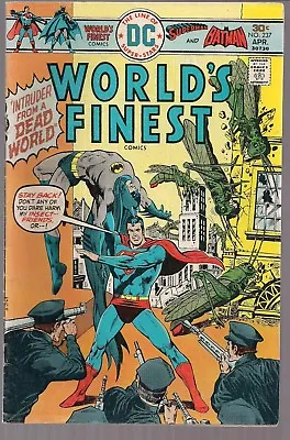 Buy World's Finest #237 Dc 1976 Batman & Superman  Intruder From A Dead World  Fn • 5.23£