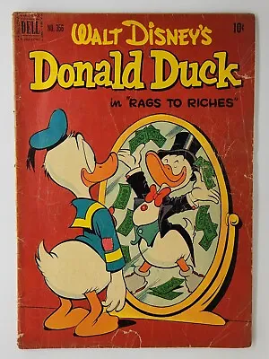 Buy Walt Disney's Donald Duck #356 GD/VG Carl Barks Cover 1951 • 13£