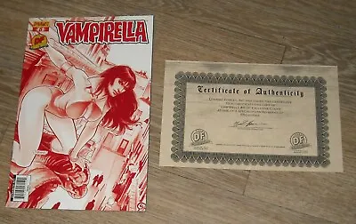 Buy VAMPIRELLA # 8 DYNAMITE 2011 FIRST PRINTING DYNAMIC FORCES EXCLUSIVE COVER W COA • 7.94£