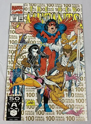 Buy The New Mutants Gold #100 - Signed By Rob Liefeld - Excellent Condition - Rare! • 174.57£
