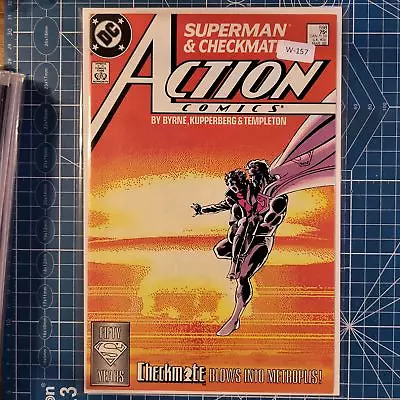 Buy Action Comics #598 Vol. 1 8.0+ 1st App Dc Comic Book W-157 • 3.55£