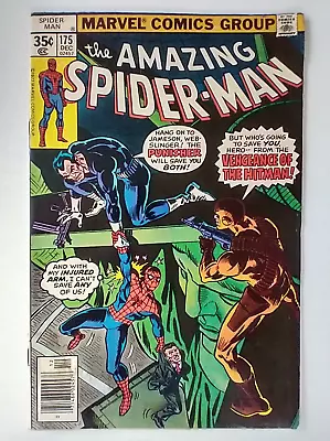 Buy Marvel Comics Amazing Spider-Man #175 Origin Punisher, Origin/Death Hitman VG/FN • 13.35£