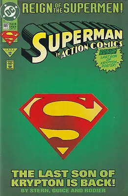 Buy Action Comics # 687 : DC Comics : Cut Out Cover : Vf- • 4.42£