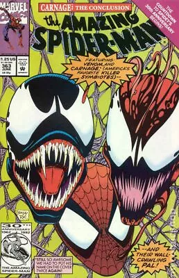 Buy Amazing Spider-Man #363 VG/FN 5.0 1992 Stock Image Low Grade • 6.99£