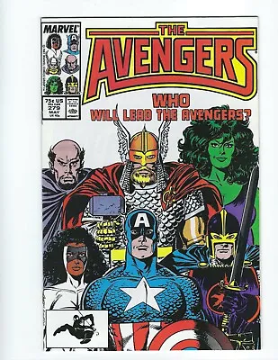 Buy The Mighty Avengers #279 Marvel 1987 VF/NM Or Better Who Will Lead? Combine! • 4.05£