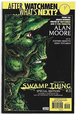 Buy Saga Of The Swamp Thing #21 - After Watchmen... What's Next? Special Edition • 4.50£