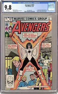 Buy Avengers #227 CGC 9.8 1983 4017647016 • 162.56£