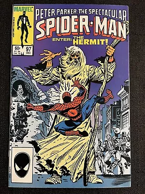 Buy Marvel Comics Peter Parker The Spectacular Spider-Man #97 Dec 1984 Hermit-Age. • 14.25£