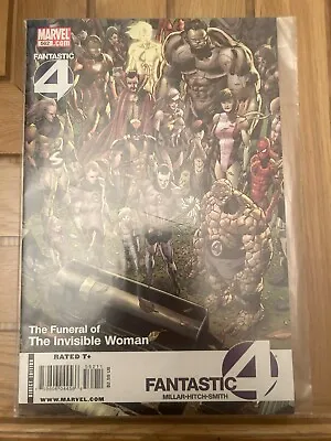 Buy Fantastic Four - Vol 1 - Issue - 562 - Mark Millar - Bryan Hitch  Funeral Of IW • 7£