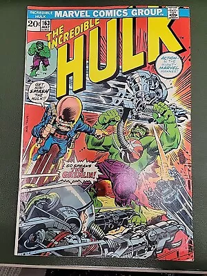 Buy Incredible Hulk #163 Marvel 1973 • 15.81£