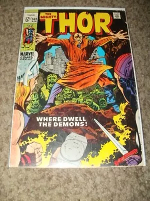 Buy The Mighty Thor 163 - 2nd Warlock / Him - Silver Age - Very Good 4.0 • 11.85£