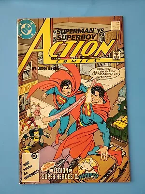 Buy Action Comics #591 - John Byrne, Superboy, Krypto - DC 1987 • 2.39£