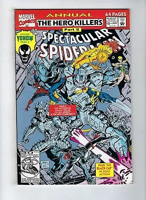 Buy SPECTACULAR SPIDER-MAN ANNUAL # 12 (VENOM Part 2, 1992) VF/NM • 4.95£