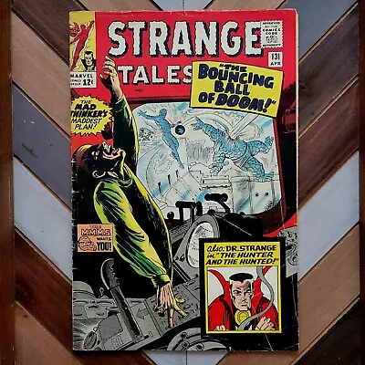 Buy Strange Tales #131 VG (Marvel 1965) MAD THINKER  Bouncing Ball Of Doom  (DITKO!) • 17.17£