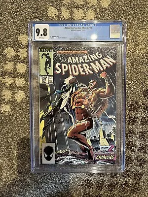 Buy Amazing Spider-Man 293 CGC 9.8 White, Kraven’s Last Hunt (Marvel 1987) • 158.11£