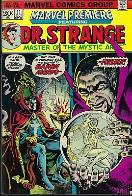 Buy Marvel Premiere (Marvel-1972) #11 - Featuring Dr. Strange 3 Pages Orig Material • 20.10£