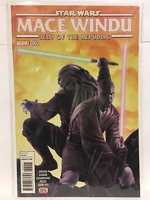 Buy Star Wars Mace Windu Jedi Of The Republic #2 VF 1st Print Marvel Comics • 5.50£
