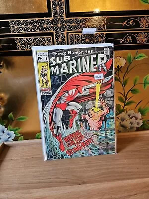 Buy Sub-Mariner #19 Marvel Comics 1969 1st Appearance Of Stingray • 20£