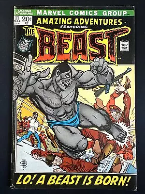 Buy Amazing Adventures #11 Marvel Comics Fury Beast Bronze 1st Print VG/Fine *A4 • 71.95£
