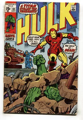 Buy Incredible Hulk #131--1st Jim Wilson--comic Book--1970--MARVEL • 26.09£