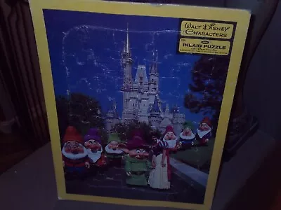 Buy Vintage Disneyland Snow White & Seven Dwarfs Frame-tray Puzzle Jaymar Vg/f 1965 • 47.96£