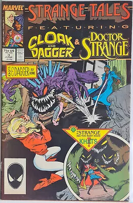 Buy Strange Tales #3 - Vol. 2 (06/1987) - Cloak And Dagger & Doctor Strange - Marvel • 4.47£