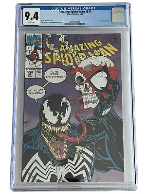 Buy Amazing Spider-Man #347 CGC 9.4 (Marvel, 1991) Erik Larsen • 55.19£