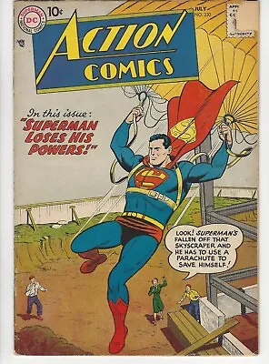 Buy Action Comics #230, Gd+ 2.5 Condition, 1957 Dc • 60.32£