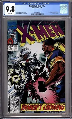 Buy Uncanny X-Men 283 CGC Graded 9.8 NM/MT 1st Bishop Marvel Comics 1991 • 59.10£