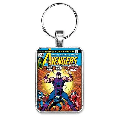 Buy The Avengers #109 CLASSIC HAWKEYE Cover Key Ring Or Necklace Comic Book Jewelry • 10.40£
