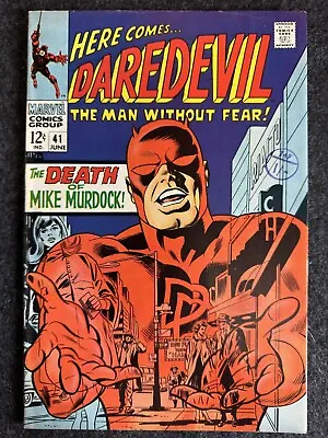 Buy Daredevil #41 ***fabby Collection*** Grade Vf/nm • 80£