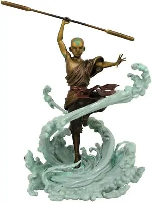 Buy Avatar Gallery Bronze Finish Aang Exclusive 12 Inch PVC Statue • 66.21£