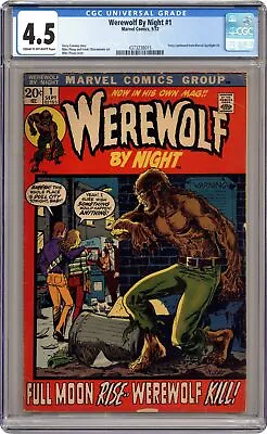 Buy Werewolf By Night #1 CGC 4.5 1972 4373238015 • 164.88£
