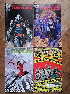 Buy Teenage Mutant Ninja Turtles Tmnt # 10, 11, 13, 15, 4 Comic Bundle, Idw 2012, Nm • 19.99£