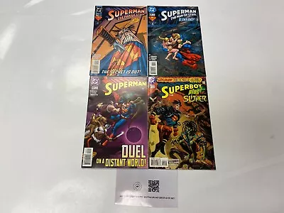 Buy 4 DC Comic Books Superman Man Steel #44 57 Superman #148 Superboy #2 78 K17 • 19.19£