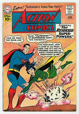 Buy Action Comics #274 3.0 Lois Lane As Superwoman Swan Cover Ow Pgs 1961 • 34£