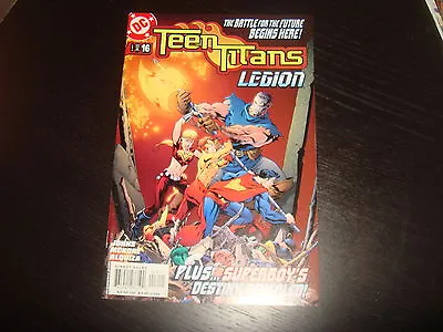 Buy TEEN TITANS #16 Geoff Johns - DC Comics - 2003-2011 Series - NM • 1.99£