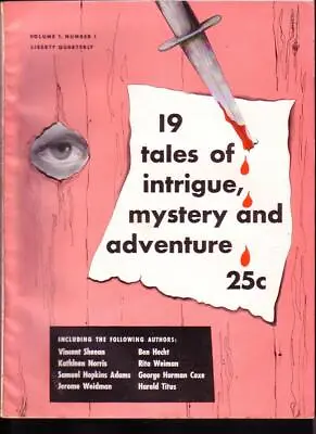 Buy Pulp:  19 Tales Of Intrigue Mystery And Adventure 1950 Pulp #1 Vf • 154.76£