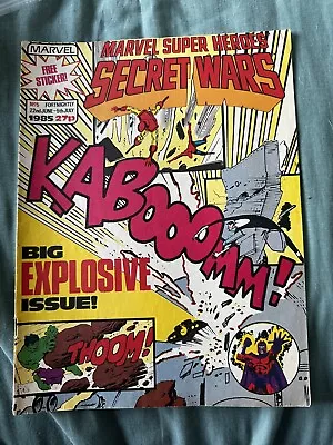 Buy Marvel Super Heroes Secret Wars No.5 1985 UK • 6£