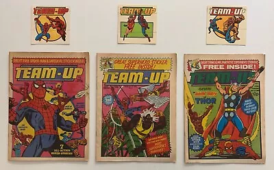 Buy Marvel Team-up #1 To 25 RARE Complete UK Series With First 3 Free Gifts 1980 • 165£