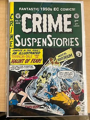Buy Aug. 1993 Vol. 1 #4 EC Comics Crime SuspenStories • 4.42£