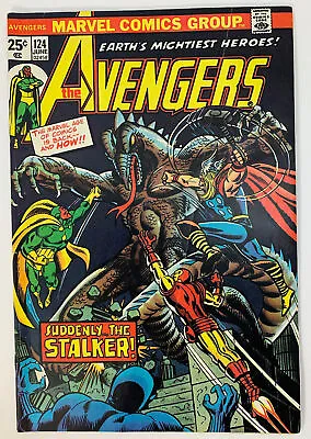 Buy Avengers #124 (1974) In 4.0 Very Good • 6.48£