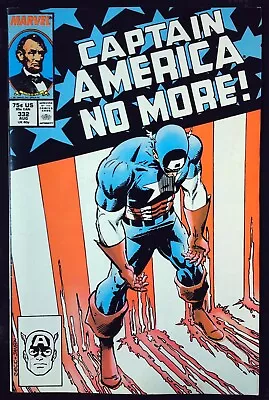 Buy CAPTAIN AMERICA (1968) #332 *Captain America No More* - Back Issue • 10.99£