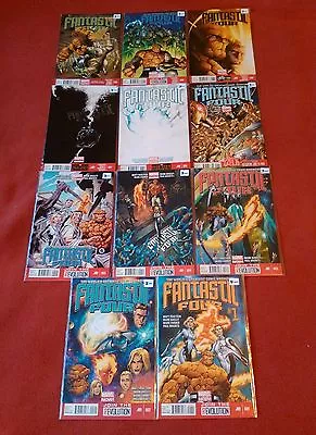 Buy Fantastic Four #1,2,3,4,5,5AU,6,7,8,9,10 - Marvel Comics 1st Prints 2013 Series  • 19.95£