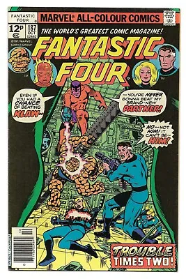 Buy Fantastic Four #187 (Vol 1) : VF/NM :  Trouble Times Two  : Molecule Man • 5.95£