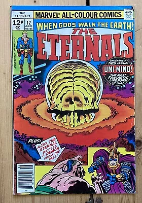 Buy The Eternals #12, 1977; 1st Uni-Mind • 9£