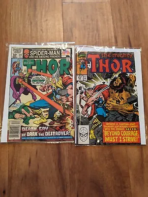 Buy Thor Comic Book Lot Marvel #314, 414 • 9.59£