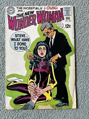 Buy Wonder Woman #180 KEY 1st Appearance I-Ching (DC 1969) VG Silver Age Comic. • 37.50£