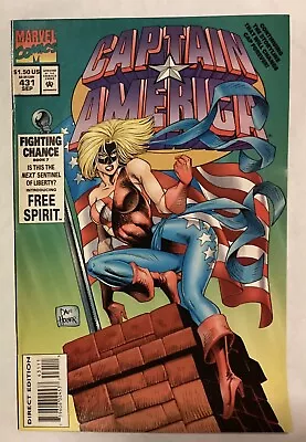Buy Captain America #431 (Marvel Comics 1994) 1st Appearance Free Spirit. NM- • 23.99£